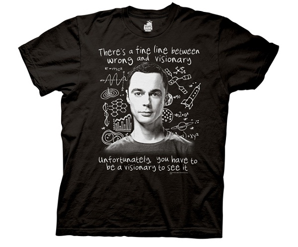 The Visionary-Best Sheldon Cooper T-shirts