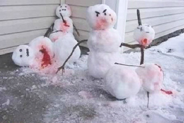 Murder And Mayhem-Most Inappropriate Snowmen