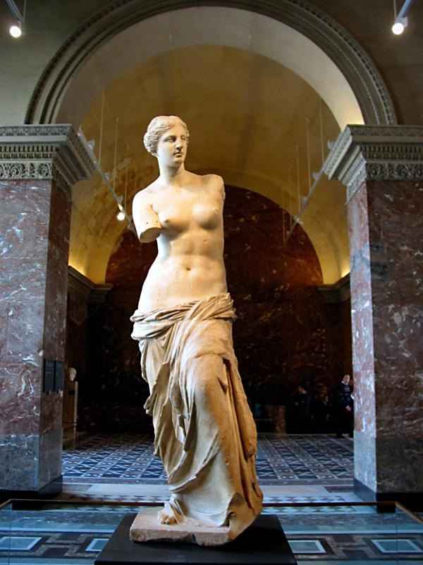 Venus De Milo - Alexandro Antioch 100-130 BC-The Most Famous Sculptures In The World