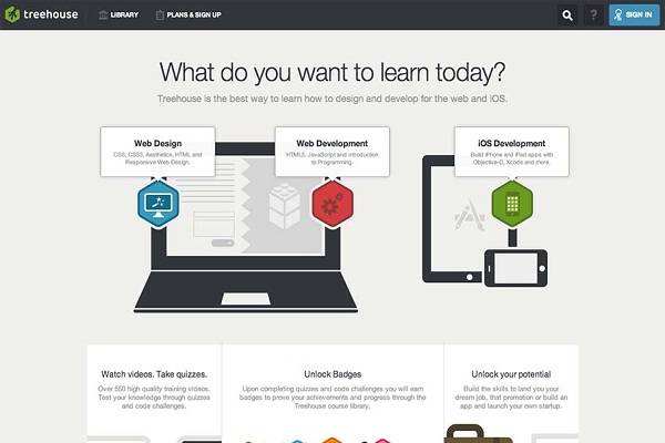 Teamtreehouse.com-Best Websites To Learn Coding
