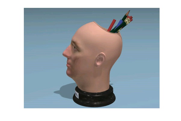 Strange Head Lead Holder-Weirdest Pencil Holders