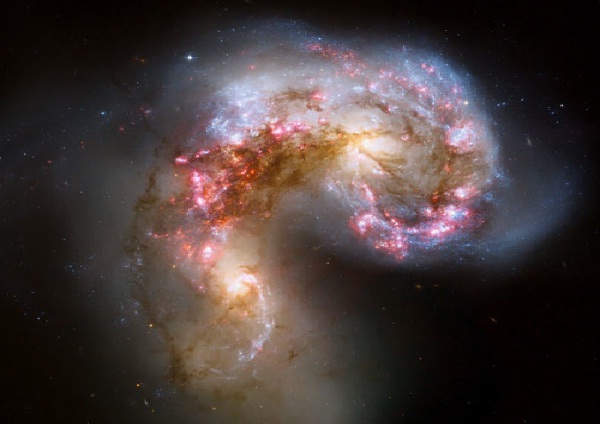 Colliding galaxies-Most Impressive Photos Of Our Universe