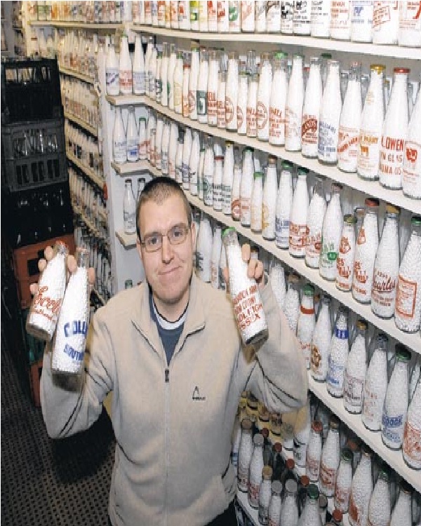 Milk Bottles-Weirdest Hobbies