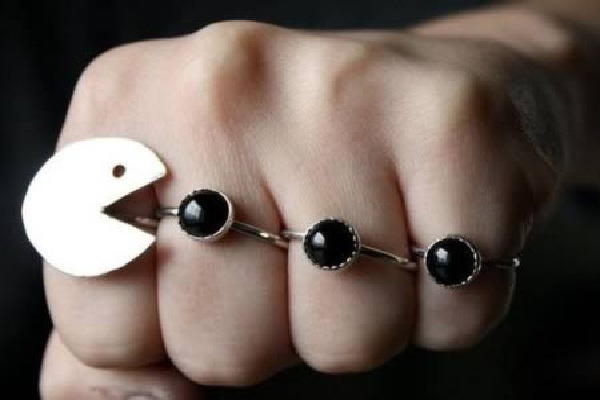 Pac Man Attack!-Wackiest Rings To Wear