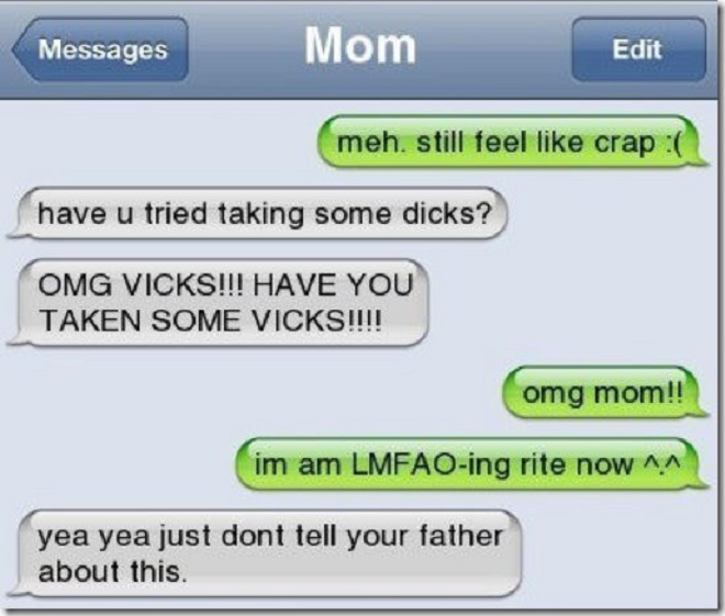 When Typos Turn into Excellent Ideas-15 Most Awkward Texts From Mom