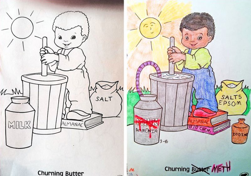 Download 15 Drawings That Show Dads Should Stay Away From Children S Coloring Books