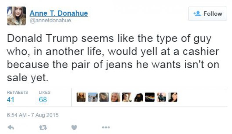 One More… Funny Tweet…-15 Hilarious Tweets About Donald Trump Sure To Make You Laugh