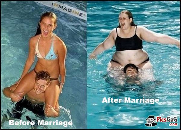 It's the End of All Stunts-15 Images That Show Striking Difference Between Single And Married Life