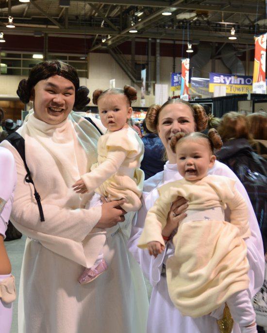 When Whole Family Including Dad Turns into Princess Leia-15 Awesome Dads Who Are Nailing The Father Thing