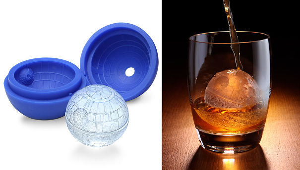 Death Star Ice Cube Mold-15 Geeky Kitchen Gadgets That Will Make Your Kitchen A Super Kitchen