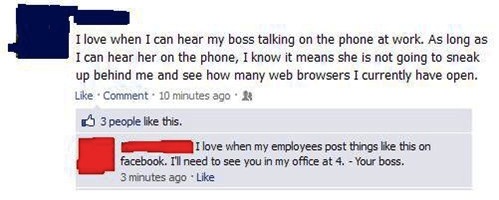 Don’t Have Your Boss as a Facebook Friend-15 Times Employees Got Fired By Their Boss