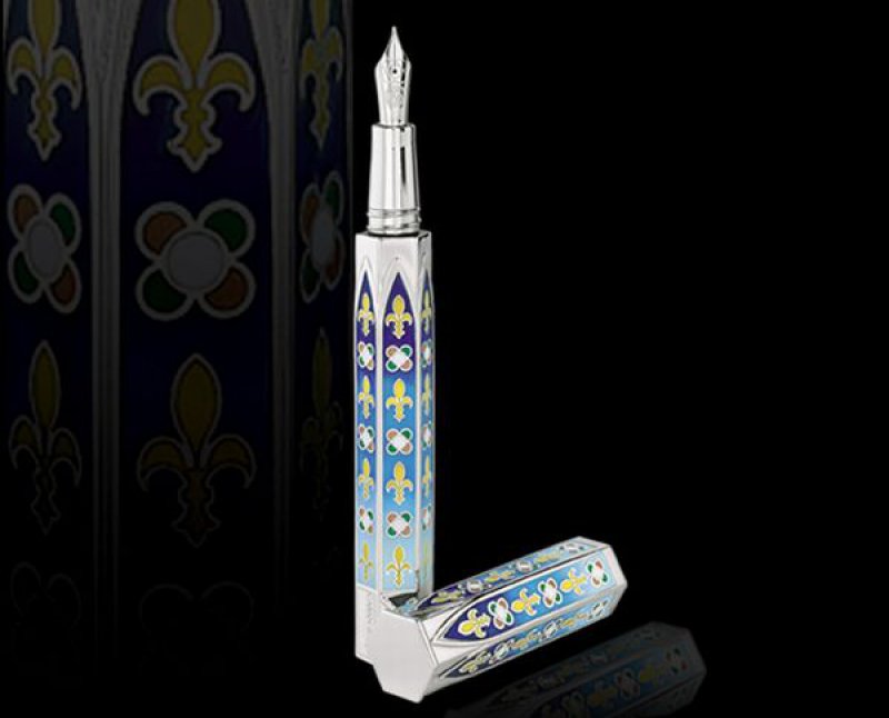 Caran d'Ache Gotica Pen - 0,453-12 Most Expensive Pens In The World