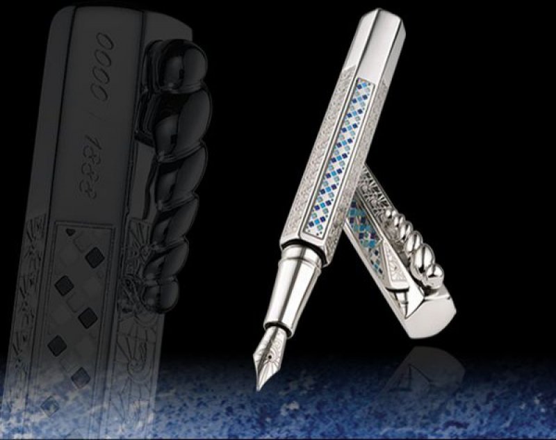 Caran D'Ache La Modernista Diamonds Pen - 5,000-12 Most Expensive Pens In The World