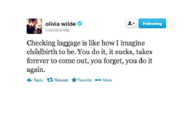 Olilvia Wilde-Funny Celeb Tweets