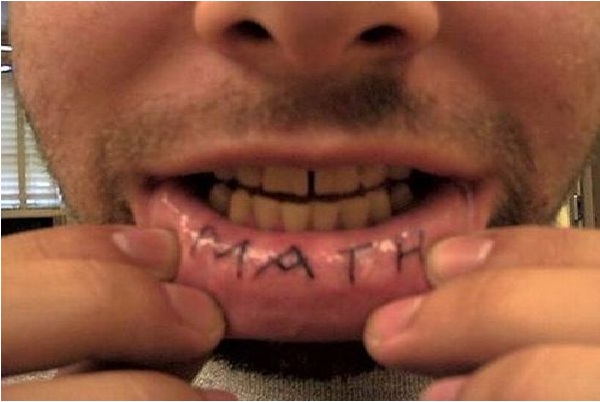 Math-15 Worst Lip Tattoos Ever
