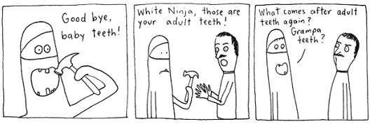 White Ninja - Scott Bevan and Kent Earle-12 Funniest Webcomics On The Internet