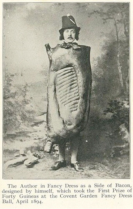 Side Of Bacon-Most Terrifying Vintage Halloween Costumes Ever