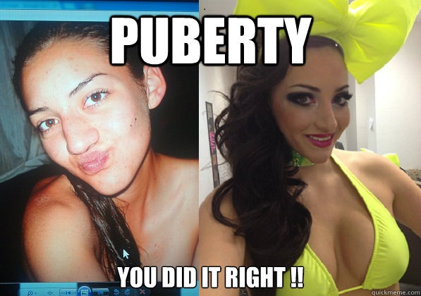 She has blossomed-15 Images That Show Puberty Doing It Right