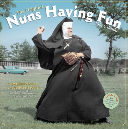 What Fun Does A Nun Have?-Craziest Calendars For 2014