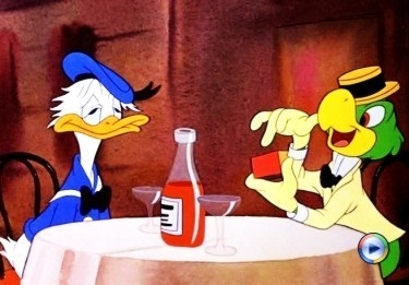Donald Duck-Drunk Disney Characters