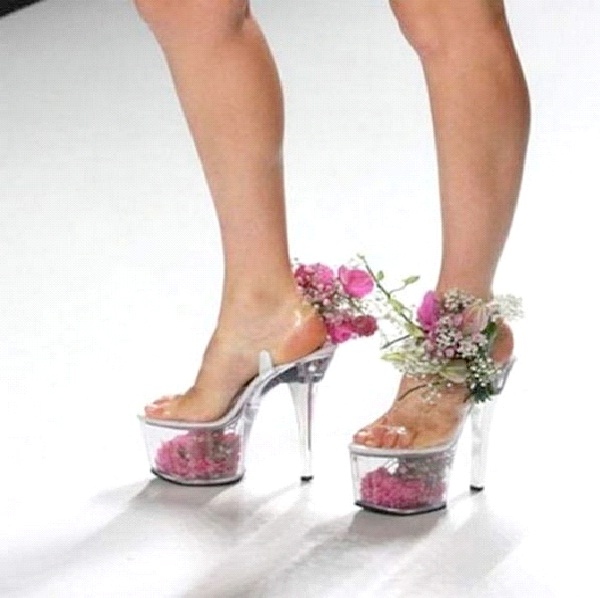 Flower Box Shoes-Weirdest Shoes