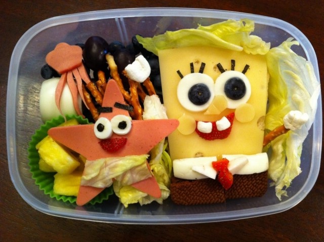 Yay for Spongebob-Most Creative And Tasty Bento Box Art