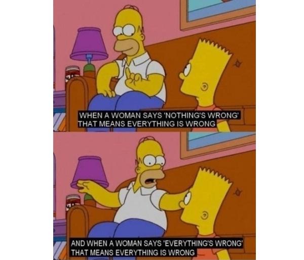Women-Best Simpsons Quotes