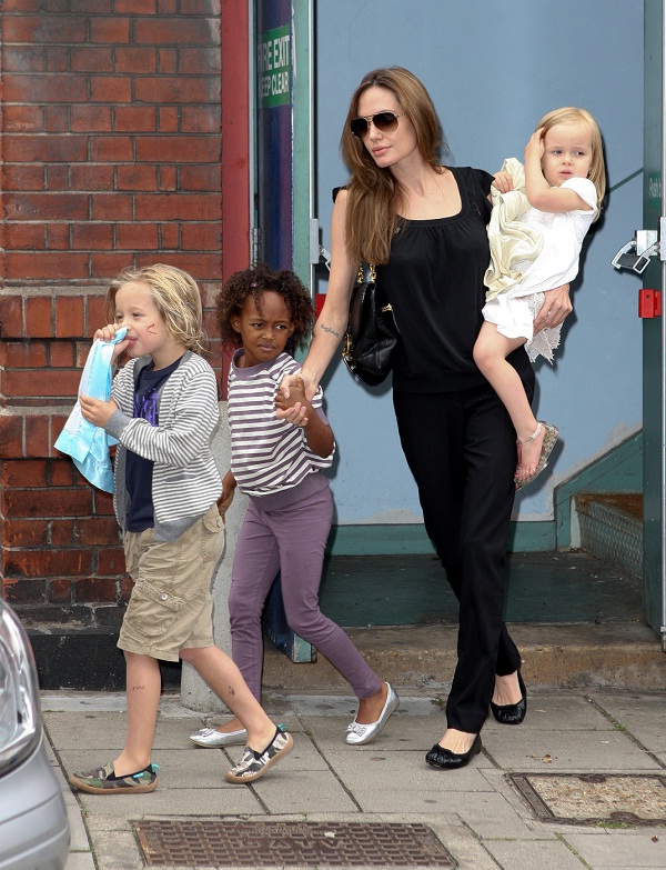 Angelina Jolie and Brad Pitt-Ugly Celeb Kids