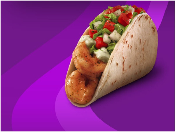 Taco Bell Pacific Shrimp Taco and Burrito-Worst Fast Food Ideas Ever