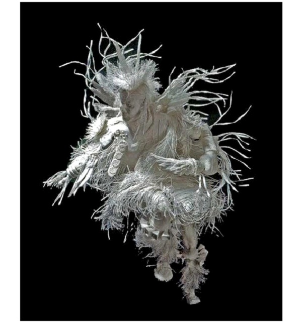 Running Man-Most Amazing Paper Sculptures