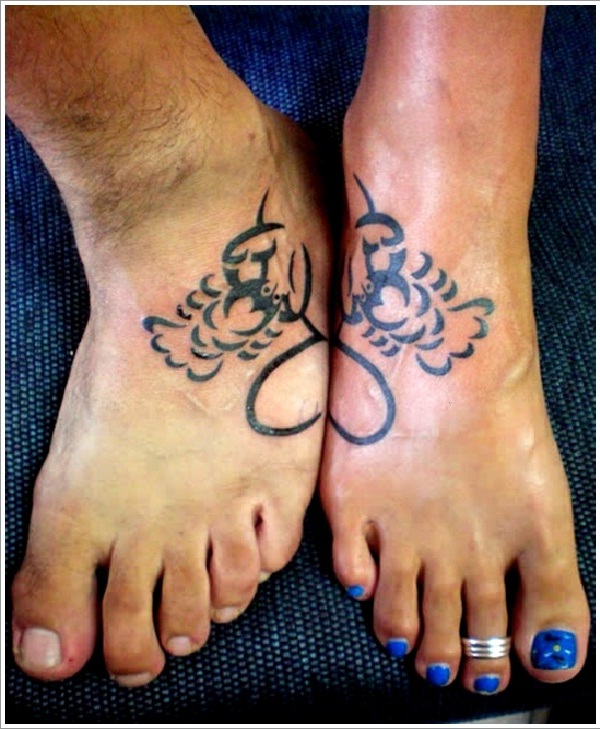 Joint heart-Best Couple Tattoos