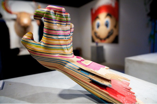 Reaching Out-Beautiful Sculptures Made Out Of Skateboards By Haroshi