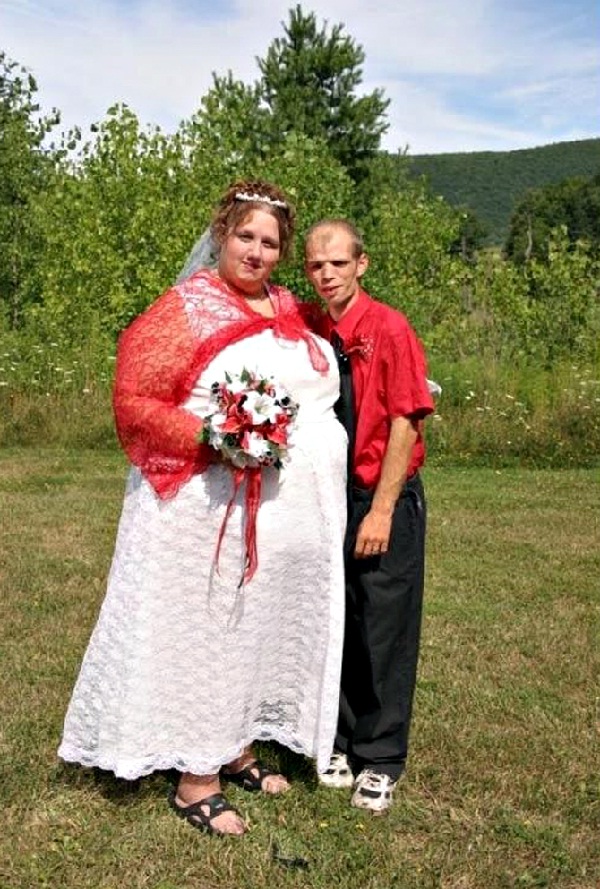 Peasant dress-Worst Wedding Dresses