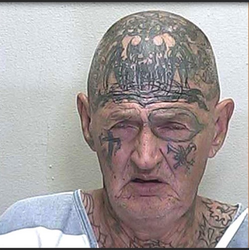 Just a poor attempt-Old People With Tattoos