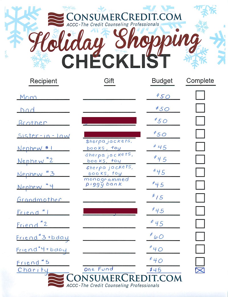 Make a Shopping List-15 Hacks And Tips To Make Your Online Shopping Cheaper This Holiday Season