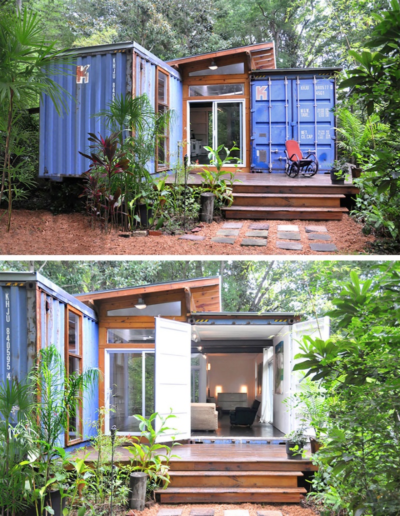 When Shipping Container Becomes a House-15 Tiniest Houses Which Are Small From The Outside But Big On The Inside