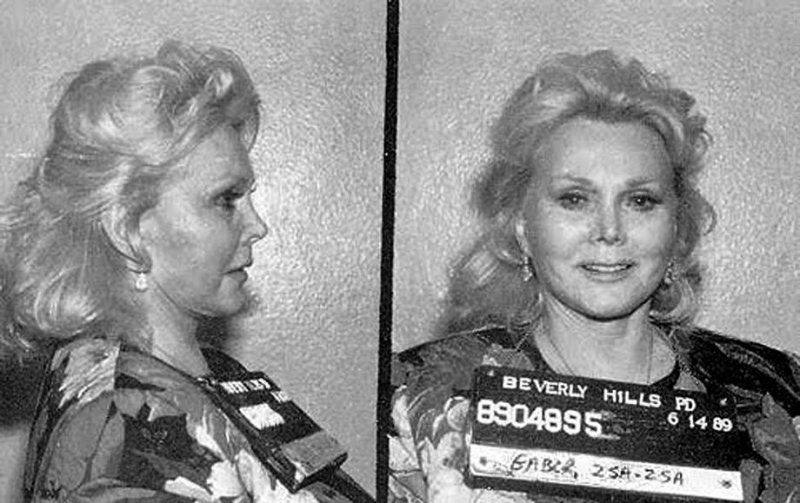 Zsa Zsa Gabor-15 Celebrities Who Spent Time In Prison