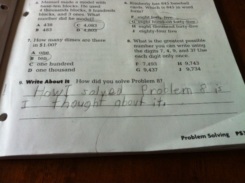 This Kid Who Got the 9th Answer Right-15 Troll Kids That Are Sure To Make You Laugh