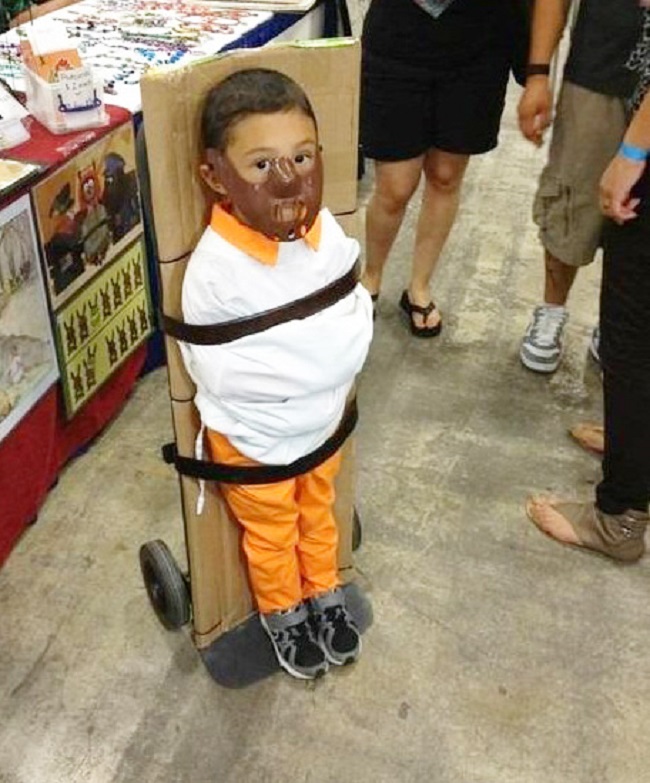 Hannibal Lecter Costume-15 Disgusting Kids Halloween Costumes Ever