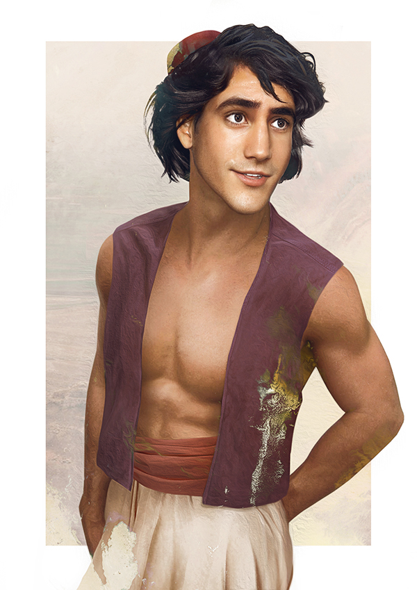 Prince Alladin-15 Real Life Illustrations Of Disney Characters