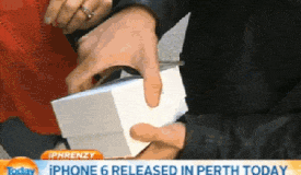 This Awkward Moment of Dropping New iPhone on Release Day-15 Most Awkward Things Ever Happened