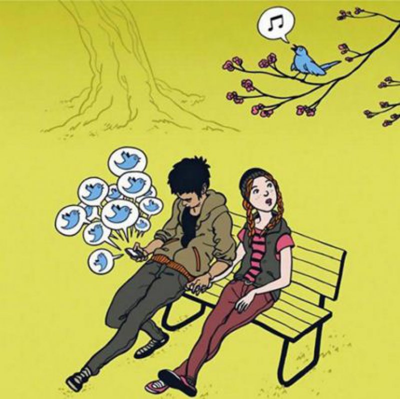 When Birds Used to Tweet!!!-15 Comics That Show How Smartphones Have Ruined Our Lives