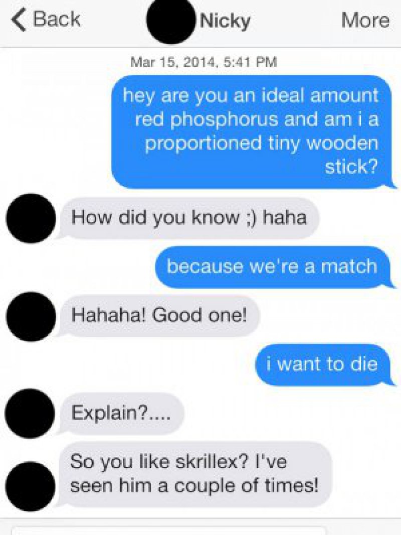 10 funniest pick-up lines people have heard or used on online dating apps