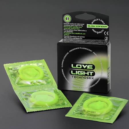 Love Light Glow In The Dark C0ndom-Weirdest C0ndoms Ever Made