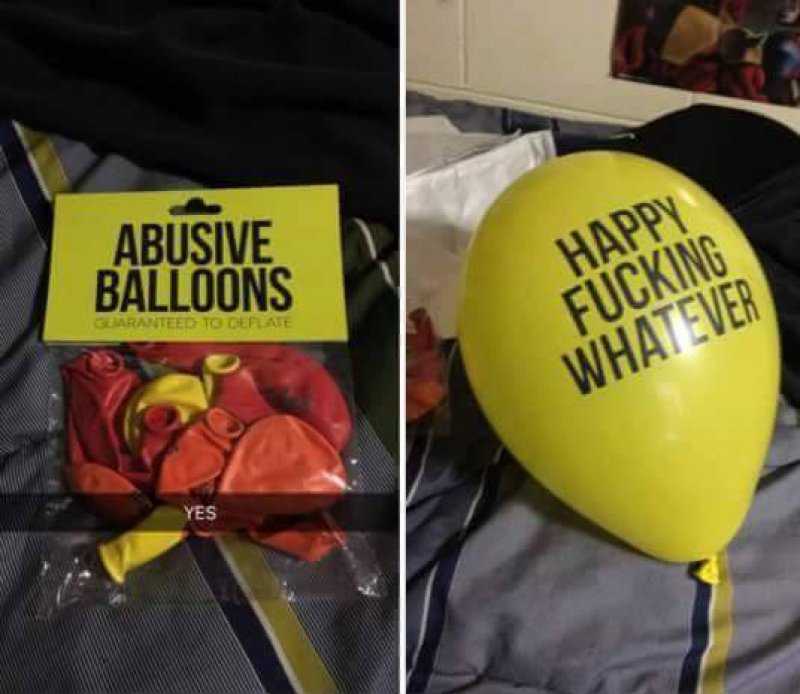 These Abusive Balloons-15 Images That Will Make You Laugh Hysterically