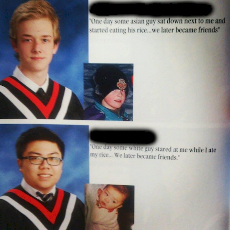 That Was How They Became Friends-15 Yearbook Quotes That Are Way Too Hilarious