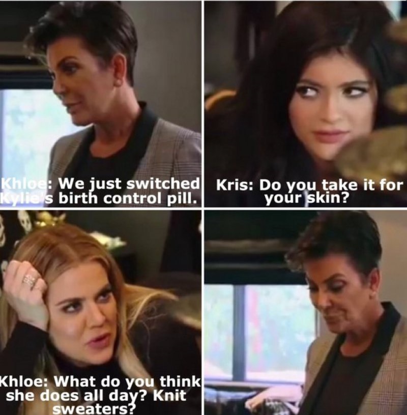 When Kris Asked Why Kylie On Birth Control!-15 Times Khloe Kardashian Perfectly Shut Down Her Family