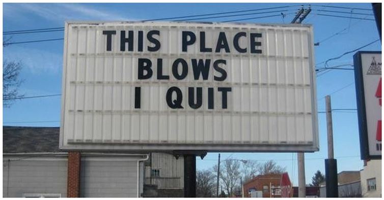 Another Billboard Quit-15 People Who Quit Their Job In Style