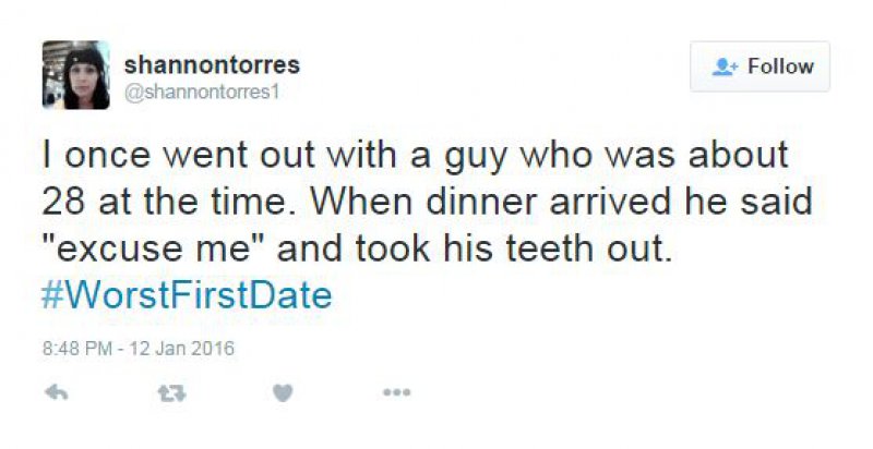 That Was Embarrassing-15 People Confess Their Worst First Date On Twitter