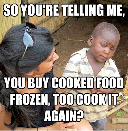 On Frozen Food-12 Best Skeptical Third World Kid Memes Ever 
